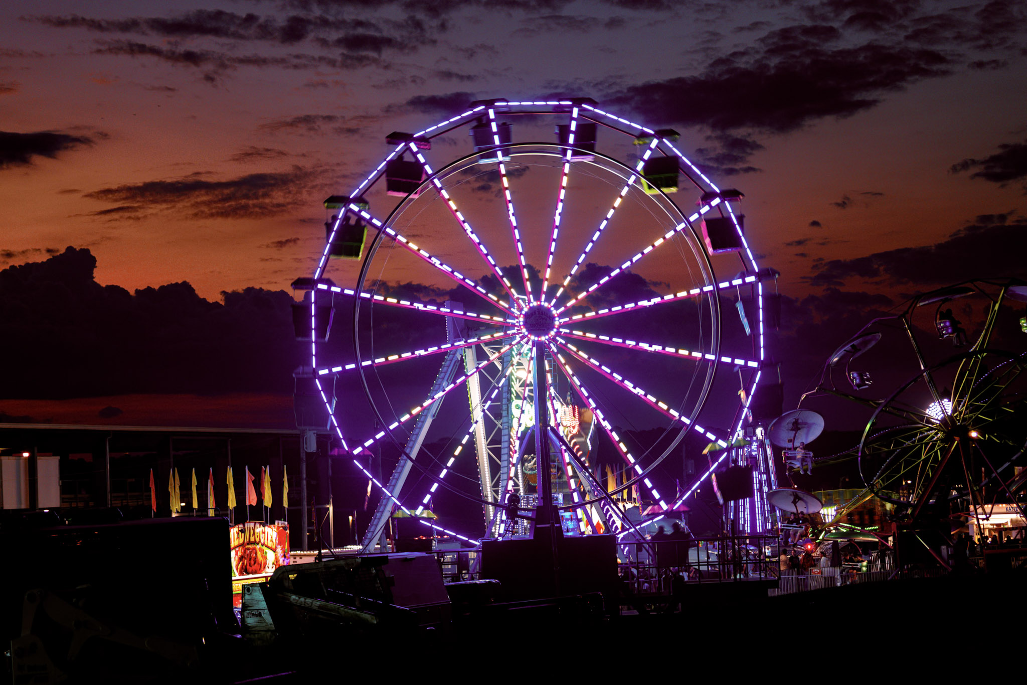 Dayton Fair Ferris wheel